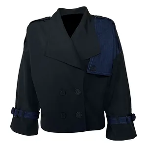 بارانی زنانه کد 7006 رنگ مشکی