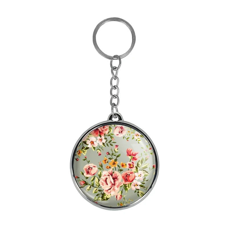 جاکلیدی خندالو طرح گل گلی مدل دوطرفه کد 2903529036