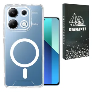 کاور دیامانته مدل Mac_safe Bk مناسب برای گوشی موبایل شیائومی Poco M6 Pro 4G