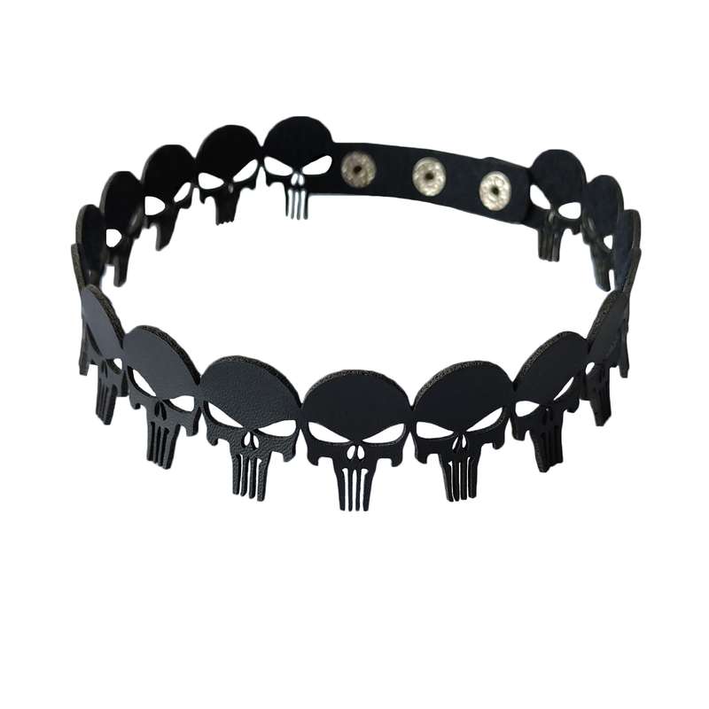 گردنبند زنانه مدل  چوکر  Skeleton   کد c023
