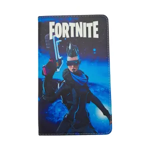 کیف کلاسوری مدل کت کات طرح فورتنایت مناسب برای تبلت سامسونگ A7 lite 8.7