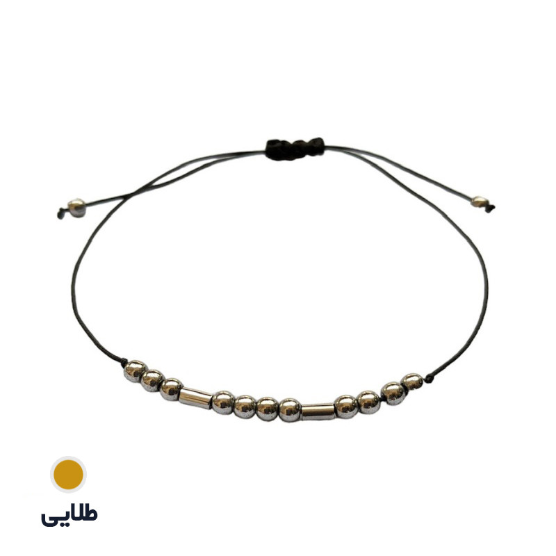 دستبند شریلند مدل مورس طرح اسم غزاله کد 075