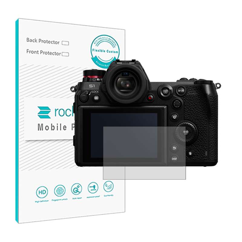 محافظ صفحه نمایش دوربین شفاف راک اسپیس مدل HyGEL مناسب برای دوربین عکاسی پاناسونیک Lumix S1 محافظ صفحه نمایش دوربین شفاف راک اسپیس مدل HyGEL مناسب برای دوربین عکاسی پاناسونیک Lumix S1