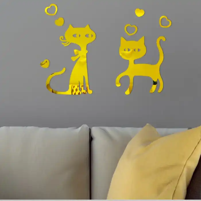 آینه آماتیس مدل گربه ها بسته 2 عددی