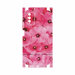 MAHOOT Pink-Flower-FullSkin Cover Sticker for Xiaomi Redmi 9T
