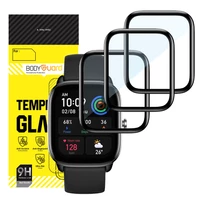 محافظ صفحه نمایش بادیگارد مدل PMMA مناسب برای ساعت هوشمند امیزفیت GTS 4 Mini بسته 3 عددی