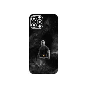 MAHOOT Dwayne Johnson Cover Sticker for Apple iPhone 12 Pro Max