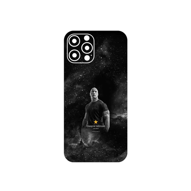 برچسب پوششی ماهوت مدل Dwayne Johnson مناسب برای گوشی موبایل اپل iPhone 12 Pro Max