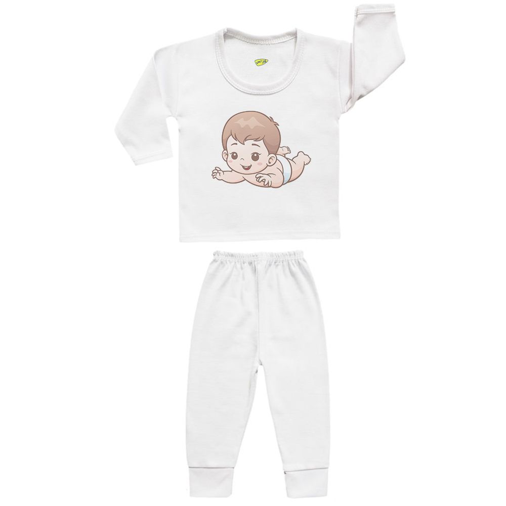 ست تی شرت و شلوار نوزادی کارانس مدل SBS-3083