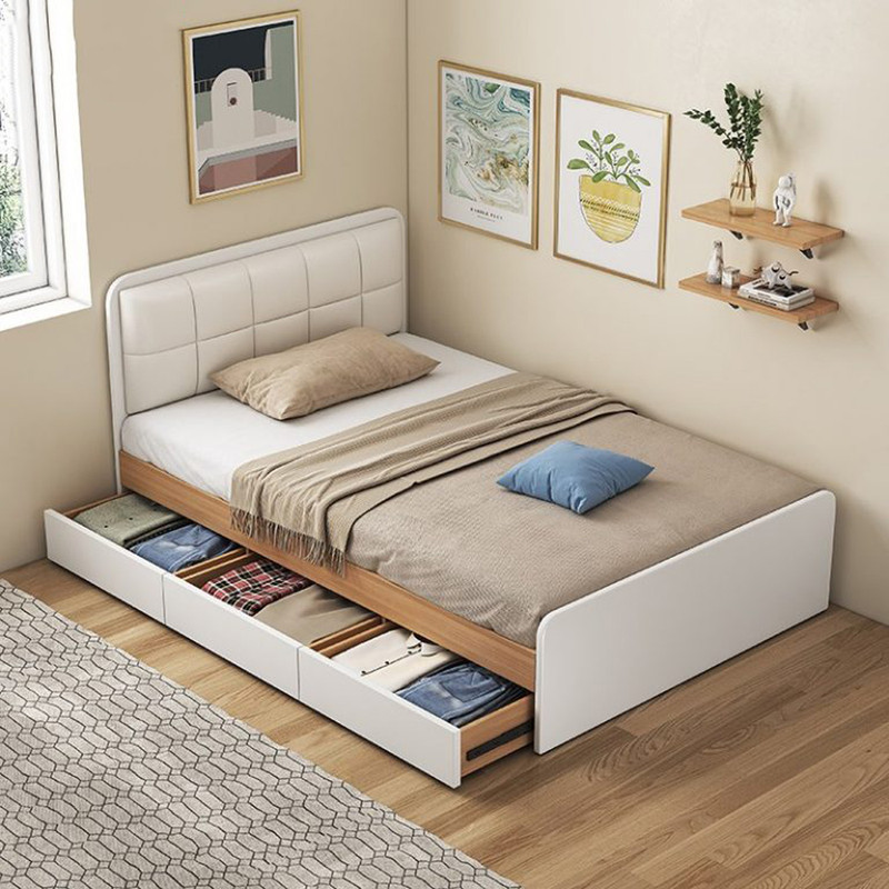 تخت خواب یکنفره مدل مینیمال سایز 200x120 سانتی متر