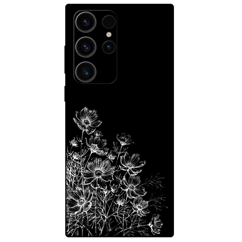 کاور مگافون طرح گل مدل 7274 مناسب برای گوشی موبایل سامسونگ Galaxy S23 Ultra