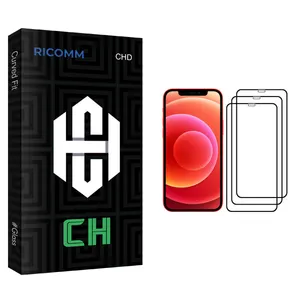 Ricomm CH glass Screen Protector For Apple iPhone 12 mini Pack Of 3