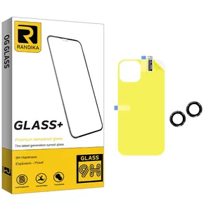 Randika RK Back Protector For Apple  iPhone 13 With Camera Lens Protector