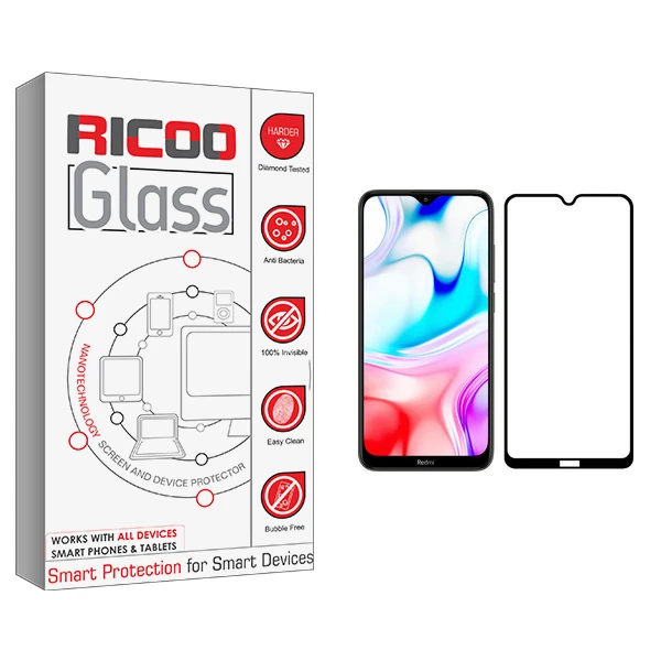محافظ صفحه نمایش ریکوو مدل +HD مناسب برای گوشی موبایل شیائومی Redmi 8A