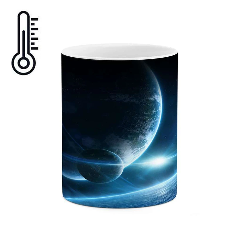 ماگ حرارتی کاکتی مدل کهکشان کد mgh17161