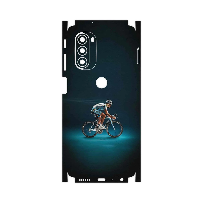 برچسب پوششی ماهوت مدل Road_cycling-FullSkin مناسب برای گوشی موبایل موتورولا Moto G51 5G