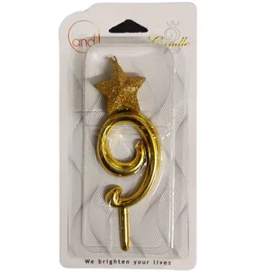 شمع تولد مدل عدد 9