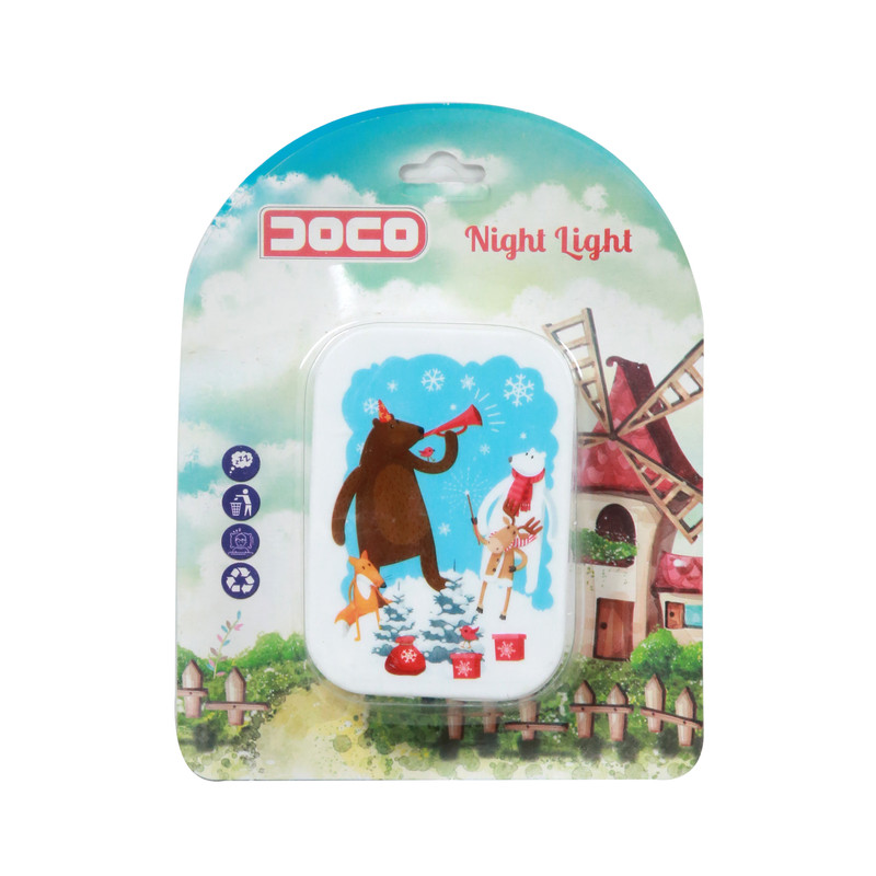 چراغ خواب اتاق کودک دوکو مدل خرسی