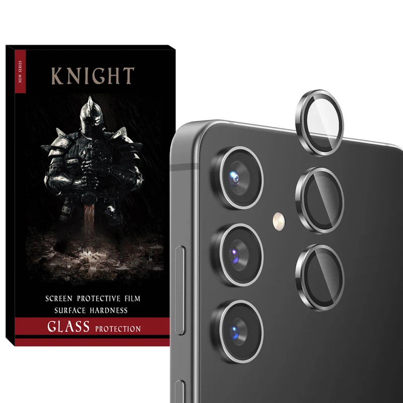 محافظ لنز دوربین نایت مدل Ring-Metal-KT مناسب برای گوشی موبایل سامسونگ Galaxy A55