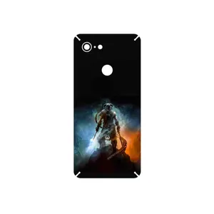 MAHOOT Skyrim Game Series Cover Sticker for Google Pixel 3