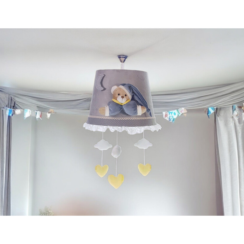 لوستر اتاق کودک نی نی سیس طرح خرس نانان کد LMN212