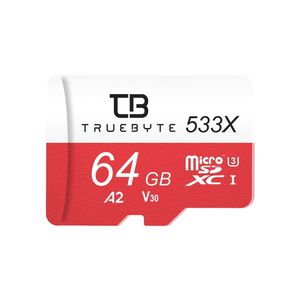 کارت حافظه microSD XC تروبایت مدل 533X-A2- V30 کلاس 10 استاندارد UHS-I U3 ظرفیت 64 گیگابایت