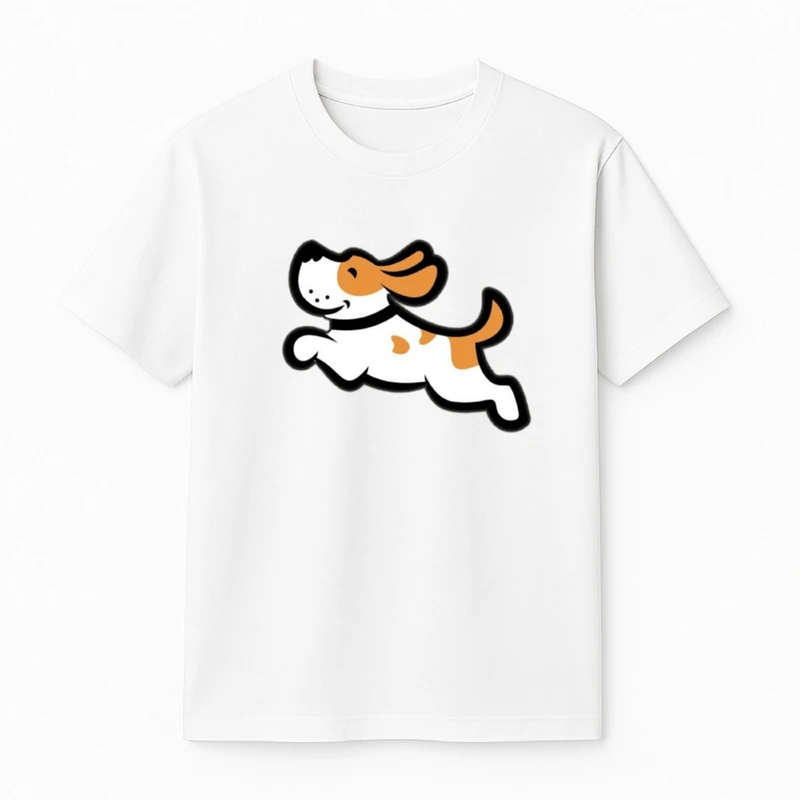 تی‌شرت آستین کوتاه پسرانه مدل سگ 