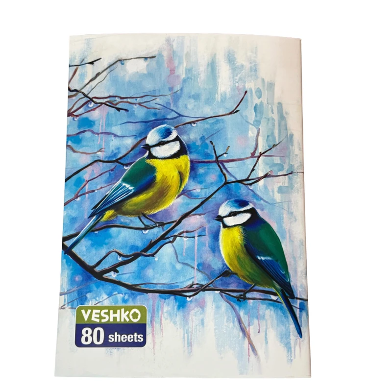 دفتر 80 برگ وشکو مدل طوطی 