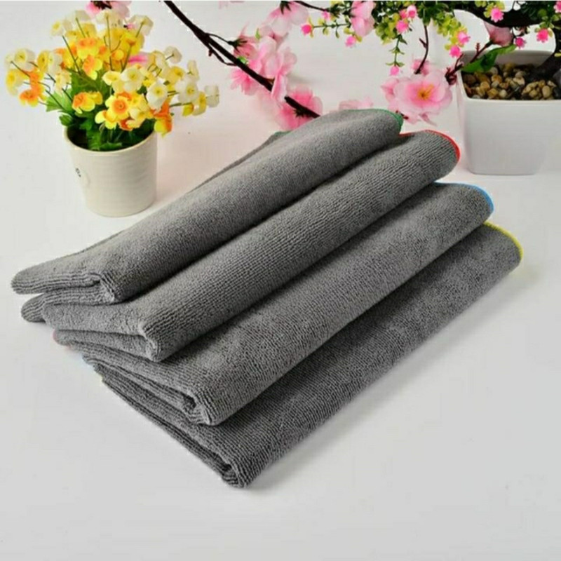 دستمال نظافت خودرو ابراف مدل میکروفایبر MT406 مجموعه 6 عددی