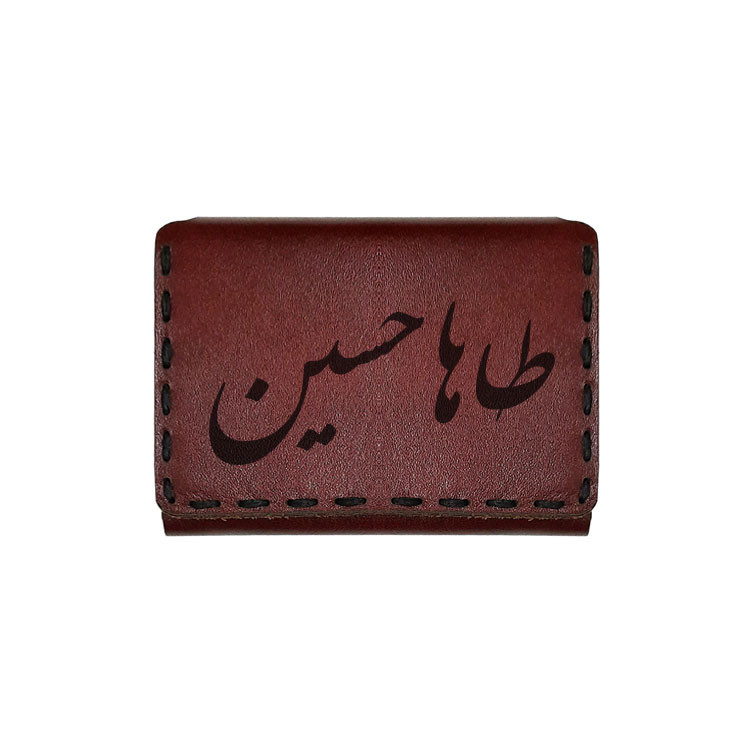 جاکارتی چرمی طرح اسم طاهاحسین