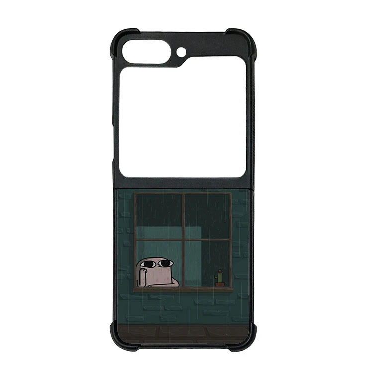 کاور قاب گارد هوم طرح نقاشی مناسب برای گوشی موبایل سامسونگ galaxy z flip 6