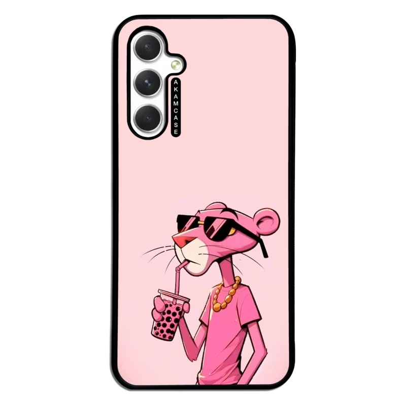 کاور آکام مدل AMC-WSGA54-PINK PANTHER2 مناسب برای گوشی موبایل سامسونگ Galaxy A54