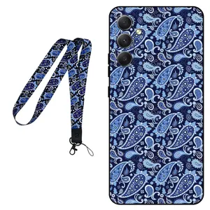 Megafone Paisley 0026 Cover For Samsung Galaxy A54 Mobile Neckband 
