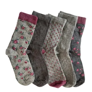 جوراب زنانه جینا بنوتی مدل G28 مجموعه 5 عددی