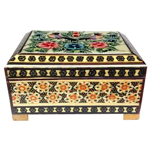 جعبه جواهرات خاتم کاری کد 601