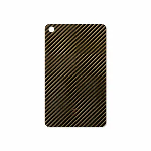 MAHOOT Glossy-Brown-Fiber Cover Sticker for Xiaomi Mi Pad 4 2018