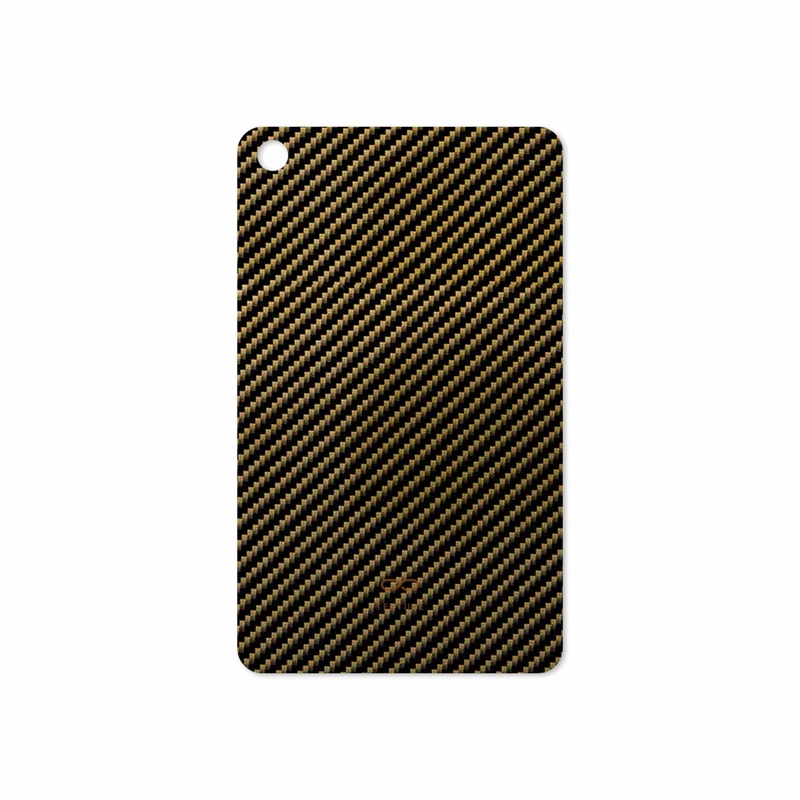 برچسب پوششی ماهوت مدل Glossy-Brown-Fiber مناسب برای تبلت شیائومی Mi Pad 4 2018