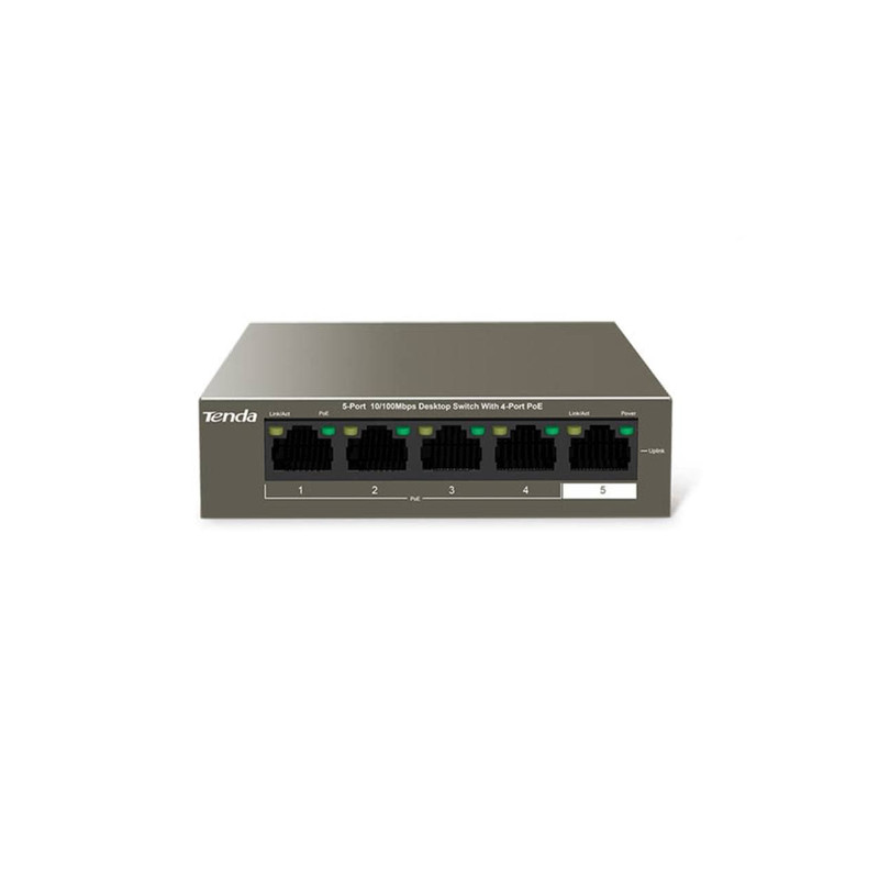 سوییچ 5 پورت POE تندا مدل TEF1105P-4T