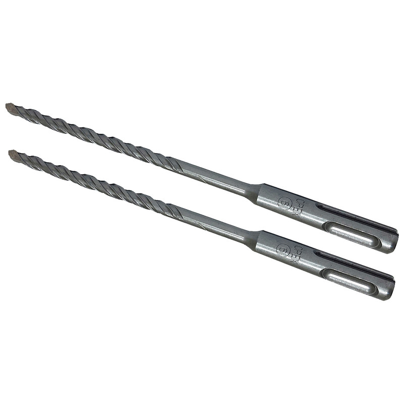 مته چهار شیار اپکس مدل AT - 0066x160 سایز 6 میلی متر مجموعه دو عددی 
