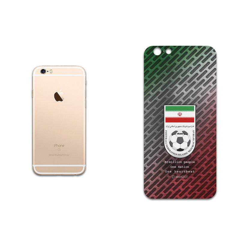 برچسب پوششی ماهوت مدل Iran-National-Football-Team مناسب برای گوشی موبایل اپل iPhone 6s