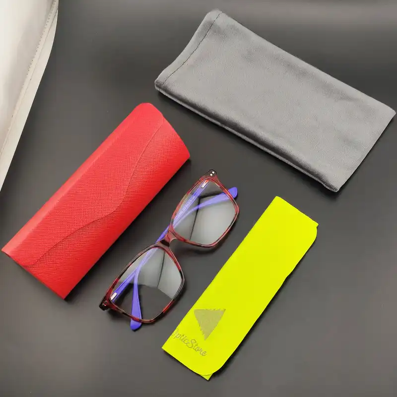 فریم عینک طبی زنانه مدل LG096C2 Acetate Splash Pattern