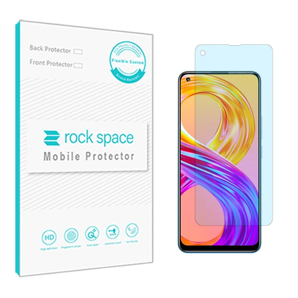 محافظ صفحه نمایش آنتی بلو راک اسپیس کد BLU مناسب برای گوشی موبایل ریلمی 8 Pro