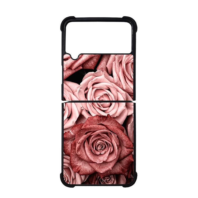 کاور قاب گارد هوم طرح گل مناسب برای گوشی موبایل سامسونگ galaxy z flip 4