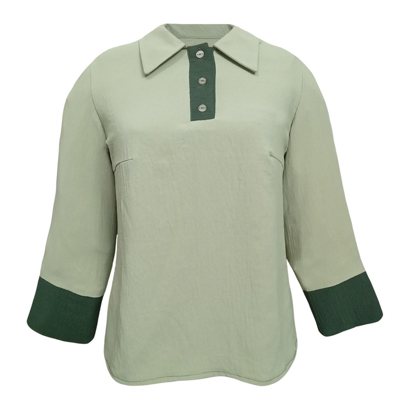 بلوز آستین بلند زنانه مدل ابروبادی کد 09