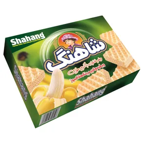 ویفر با کرم موزی خانواده شاهنگ  -2 کیلوگرم