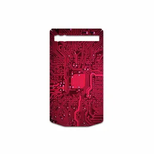 MAHOOT Red-Printed-Circuit-Board Cover Sticker for BlackBerry P9983