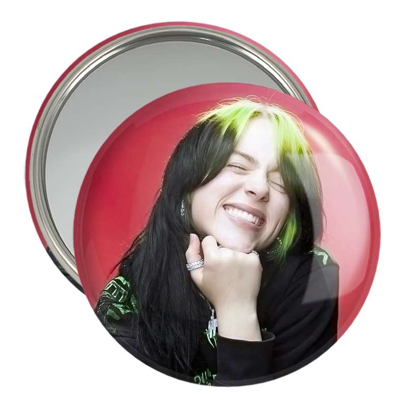 آینه جیبی خندالو مدل بیلی آیلیش Billie Eilish  کد 19146
