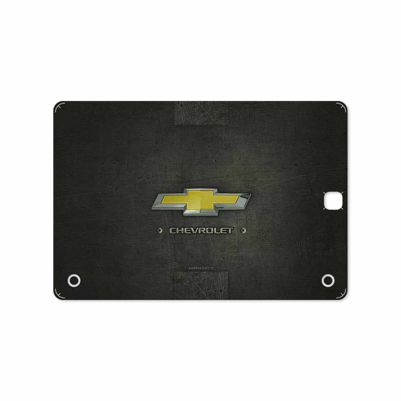برچسب پوششی ماهوت مدل CHEVROLET-Logo مناسب برای تبلت سامسونگ Galaxy Tab A 9.7 2015 T550