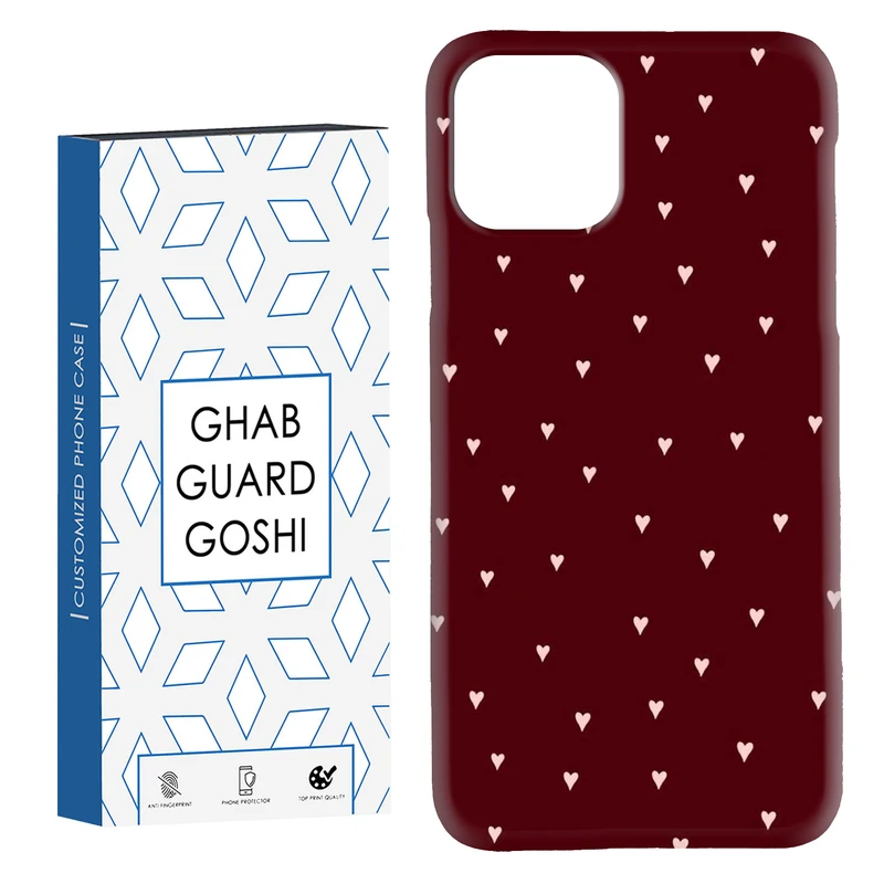 کاور قاب گارد گوشی طرح قلب کد Dimo-938 مناسب برای گوشی موبایل اپل IPHONE 11 PRO MAX