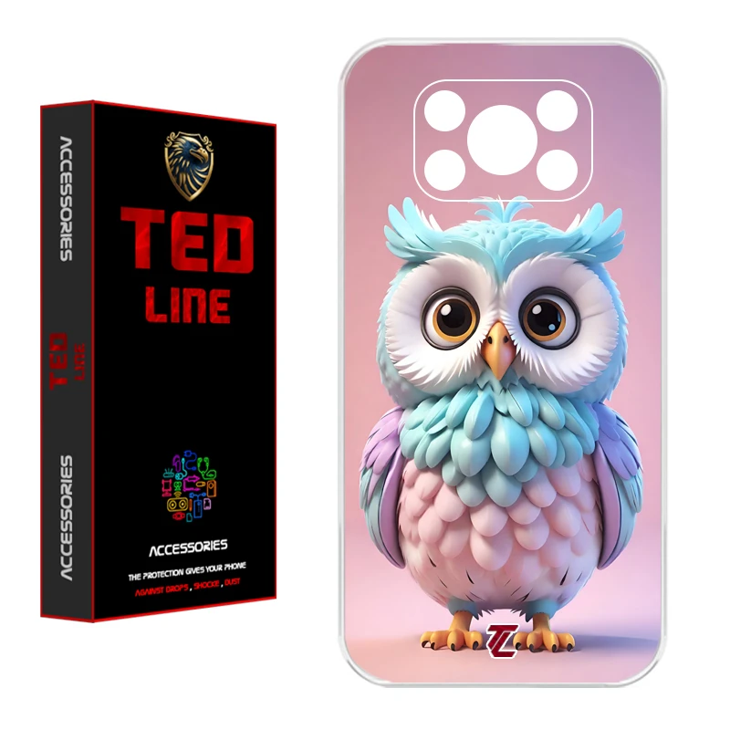کاور تدلاین طرح جغد کد 1194 مناسب برای گوشی موبایل شیائومی Poco X3 / X3 Pro / X3 NFC